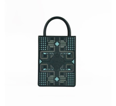 Geometric Mini Bags - Serpentine