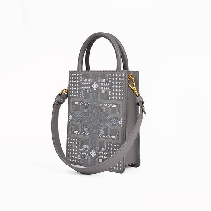 Geometric Mini Bags - Graphite