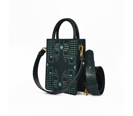 Geometric Mini Bags - Serpentine