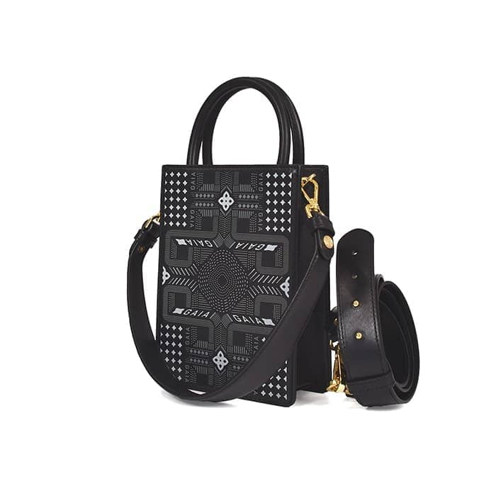 Geometric Mini Bags - Black