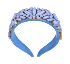 Headbands Crystal Blue