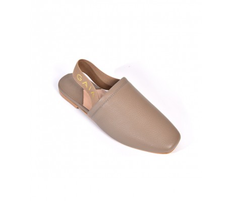 Closed Shoes Mules - Beige