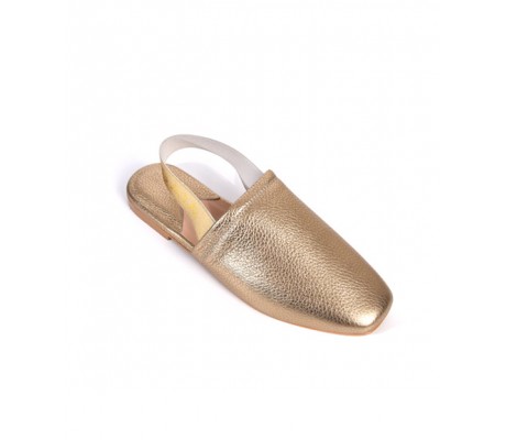 Closed Shoes Mules - Oro