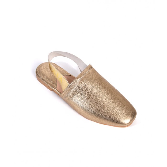 Closed Shoes Mules - Oro