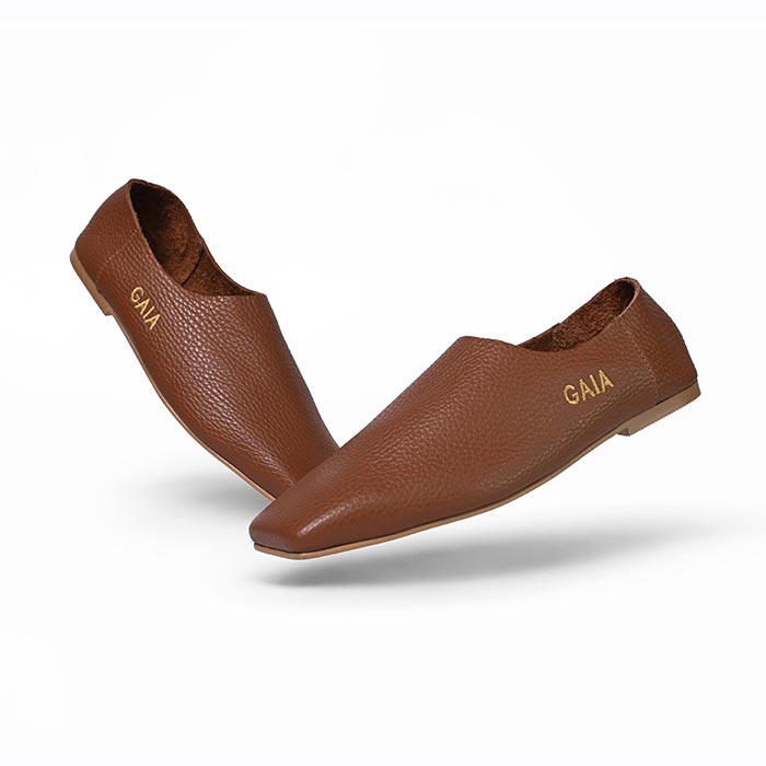 GAIA Loafers - Caramel