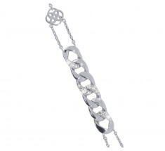 JW - Chain Bracelet Collection - White Gold