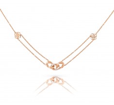 JW - Chain Necklace - Rose Gold