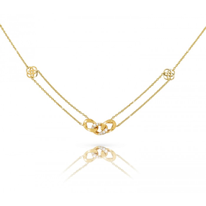 JW - Chain Necklace - Yellow Gold