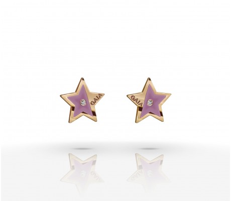 JW Constellation - Earrings RG - Pink