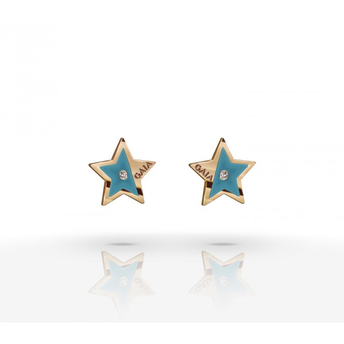 JW Constellation - Earrings RG - Turquoise