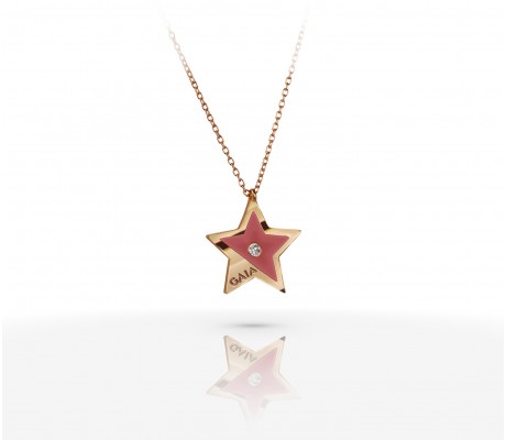 JW Constellation - Necklace RG - Coral