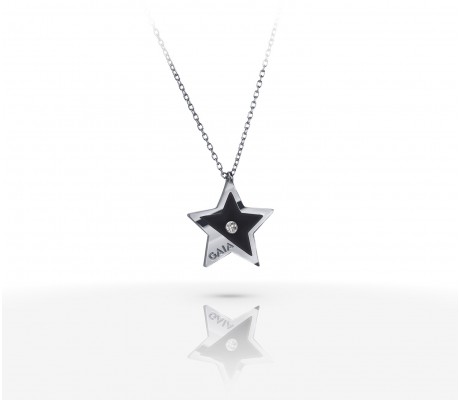 JW Constellation - Necklace WG - Black