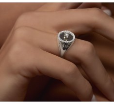 JW Diamond Ring - White Gold