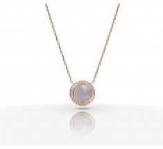 JW Circle Of Life - Necklace RG Pearl