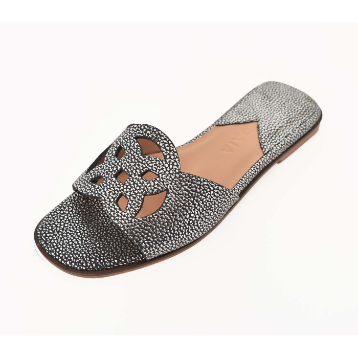 Lock Collection Shoes - Metallic Ancien