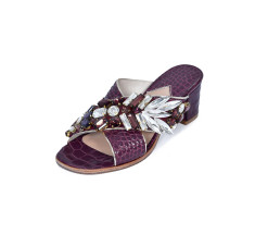 M Shoes Heels - Burgundy