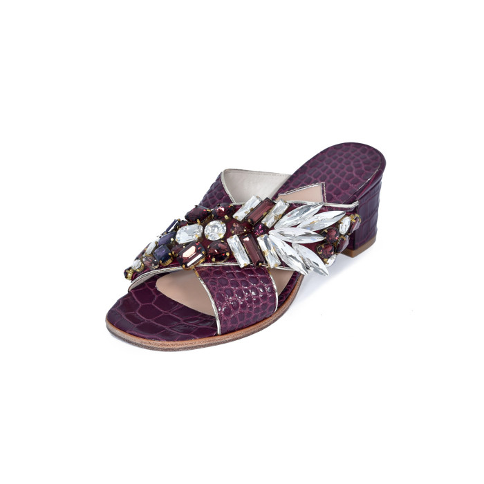 M Shoes Heels - Burgundy