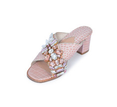 M Shoes Heels - Light Rose