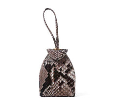 Pyramid Micro Python Bags - Beige Black Grey