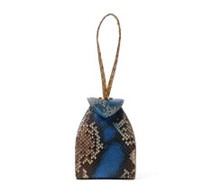 Pyramid Micro Python Bags - Navy Black Beige