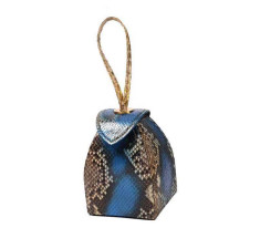 Pyramid Micro Python Bags - Navy Black Beige