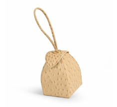 Pyramid Micro Bags - Beige