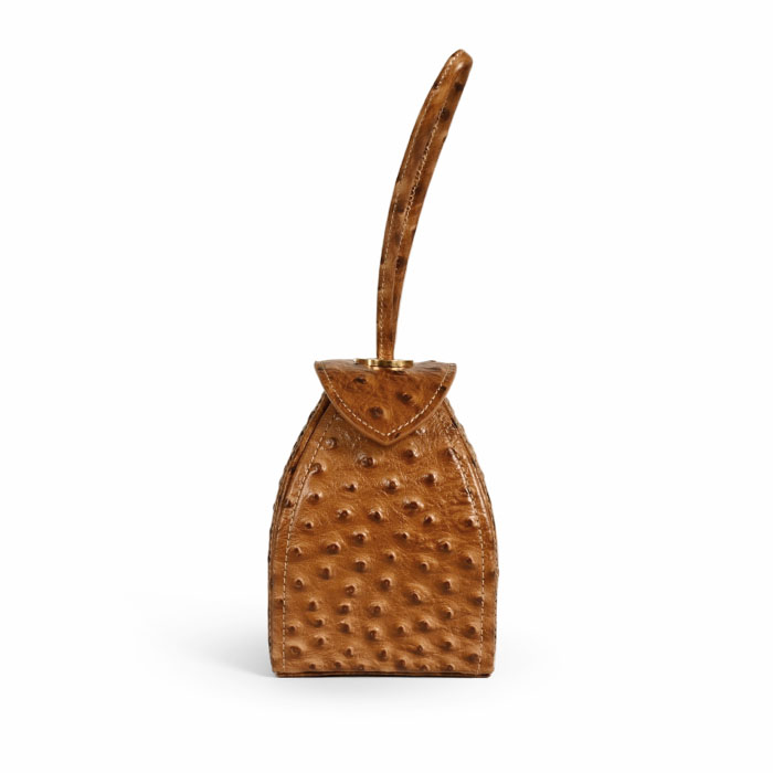 Pyramid Micro Bags - Brown
