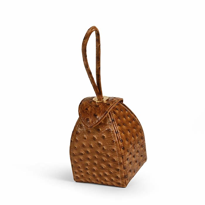Pyramid Micro Bags - Brown