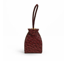 Pyramid Micro Bags - Burgundy