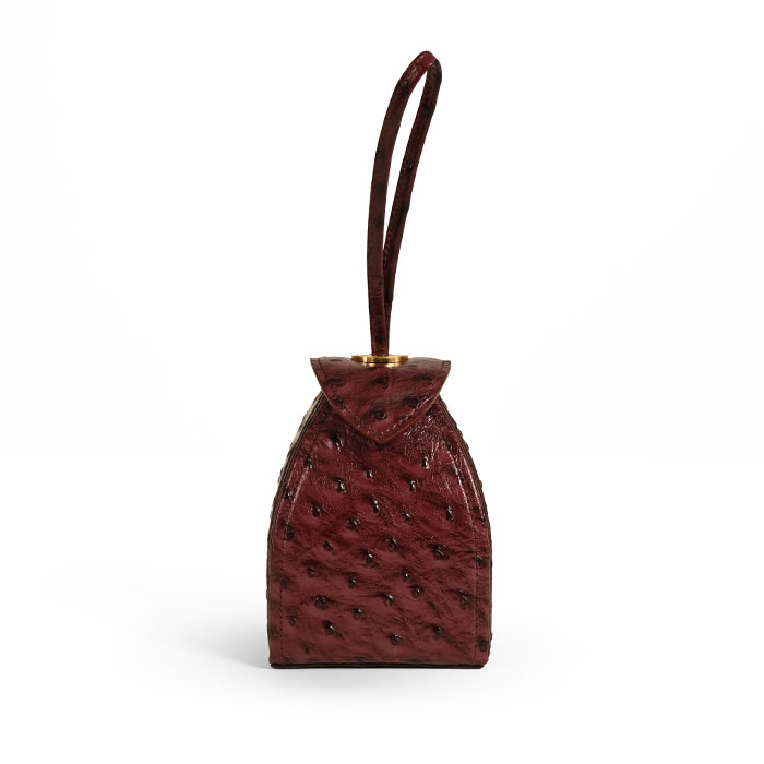 Pyramid Micro Bags - Burgundy