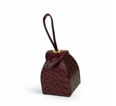 Pyramid Micro Bags - Burgundy