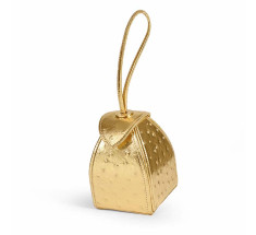 Pyramid Micro Bags - Gold