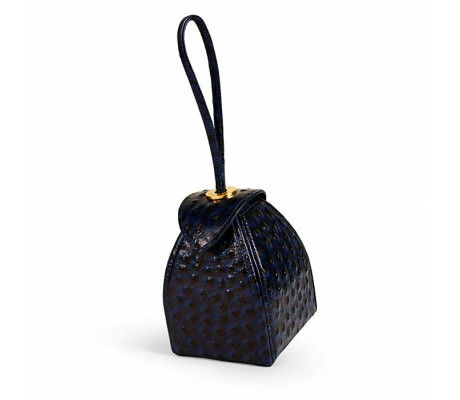Pyramid Micro Bags - Navy Blue