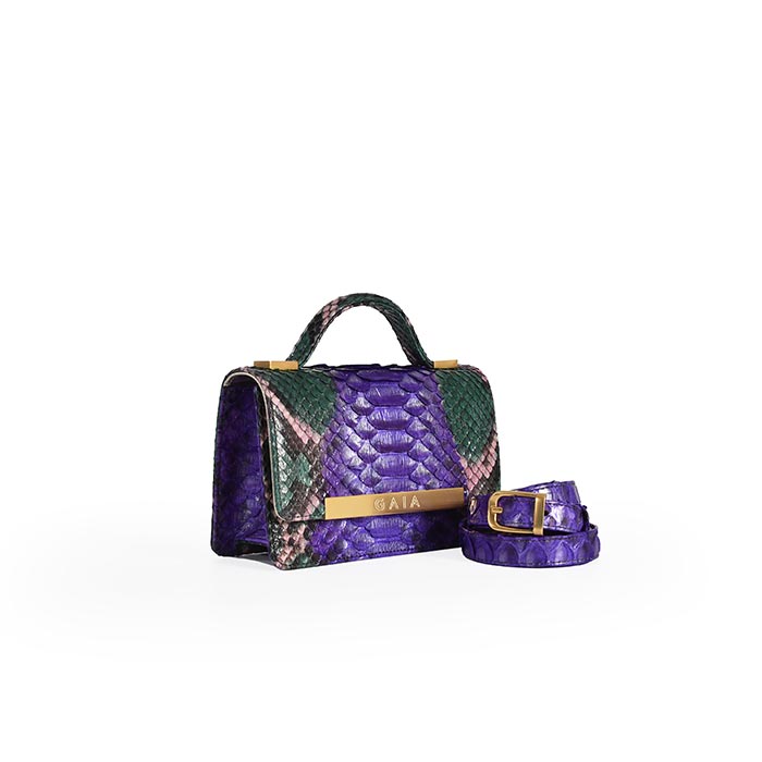The Roman Micro - Purple Green Black