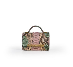 The Roman Micro - Green Light Brown & Pink