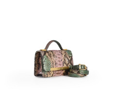 The Roman Micro - Green Light Brown & Pink