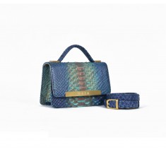 The Roman Micro - Navy Blue, Mint and Gold