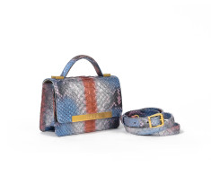 The Roman Micro - Multi Blue / Salmon