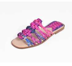Roman Shoes - Multi Pink