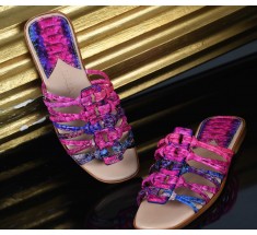 Roman Shoes - Multi Pink