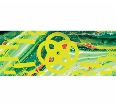 Scarf Paint - Green