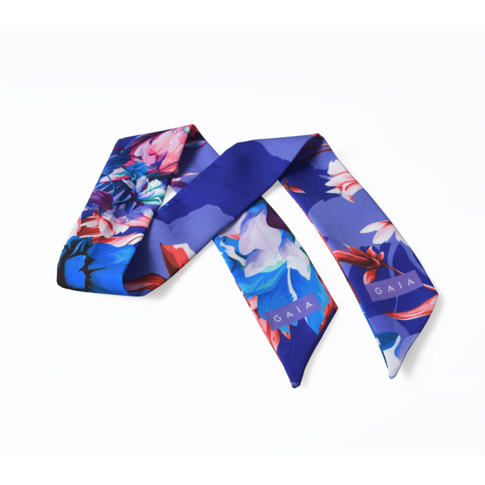 Scarf Floral - Blue