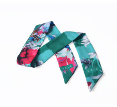 Scarf Floral - Teal