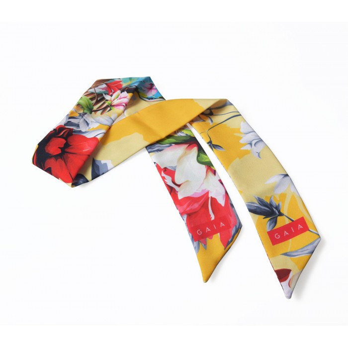 Scarf Floral - Yellow
