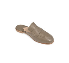Tassel Mules - Taupe