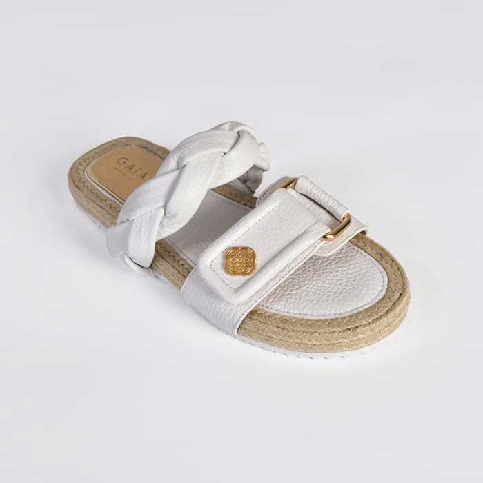 Braided Adjustable Flats - Purity