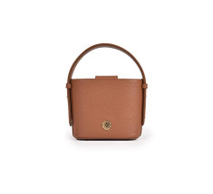 Braided Bucket Micro - Caramel