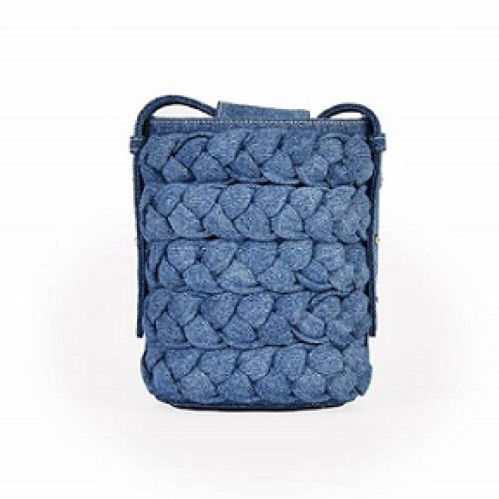 Braided Bucket - Denim