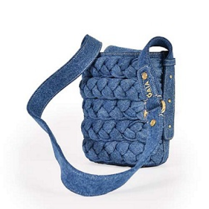 Braided Bucket - Denim