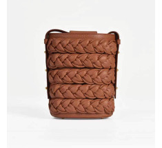Braided Bucket - Caramel